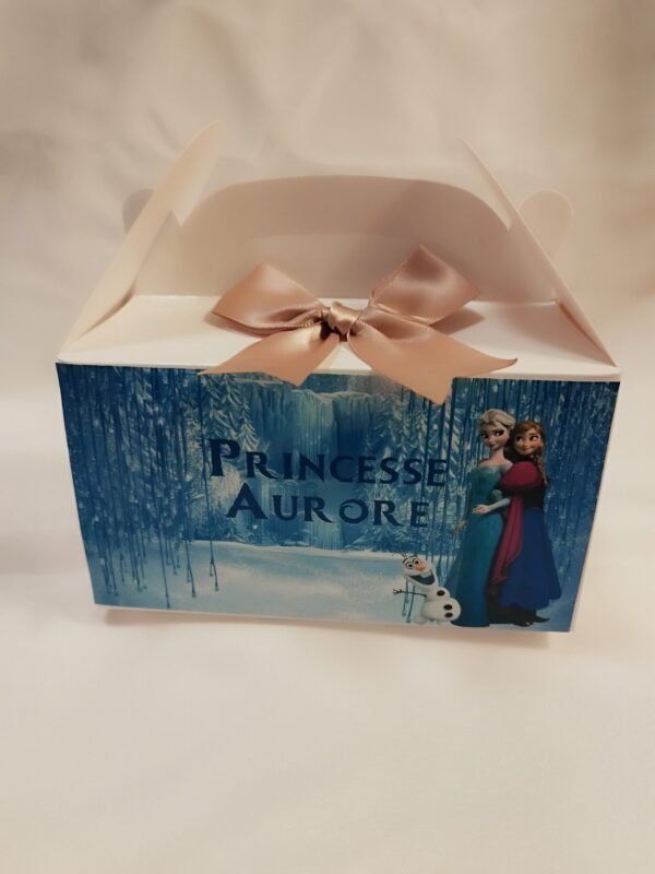 Lunch box cadeau invitée anniversaire princesses