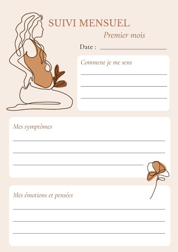 Journal de grossesse Lili