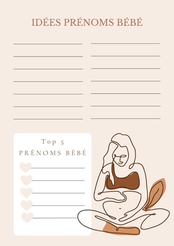 Journal de grossesse Lili